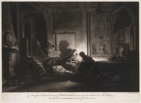 KG 15176
<br/>
Interieur met twee vrouwen en kind
<br/>
<em>McArdell, James (1728/29-1765)</em>